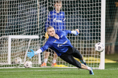 «Газпром»-тренировочные сборы «Зенита» в Дубае: 19 января, вечерняя тренировка