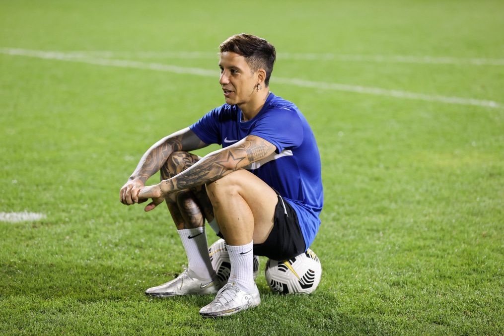 «Газпром»-тренировочные сборы «Зенита» в Дубае: 19 января, вечерняя тренировка