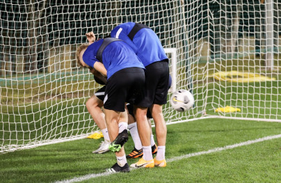 «Газпром»-тренировочные сборы «Зенита» в Дубае: 19 января, вечерняя тренировка