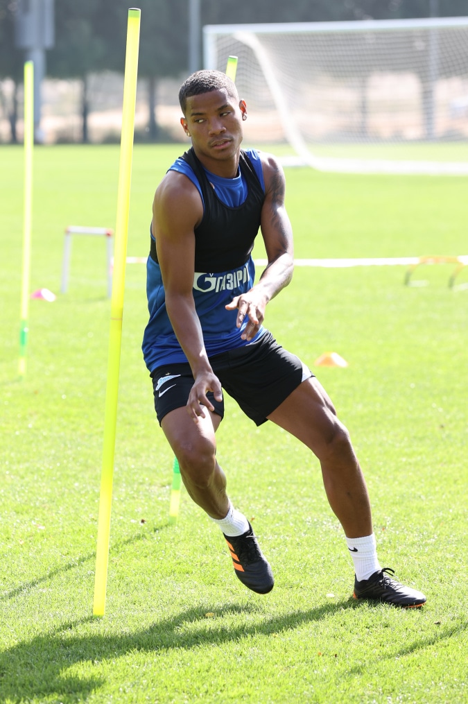 «Газпром»-тренировочные сборы «Зенита» в Дубае: 20 января, утренняя тренировка