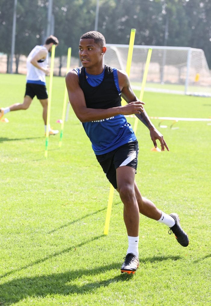 «Газпром»-тренировочные сборы «Зенита» в Дубае: 20 января, утренняя тренировка