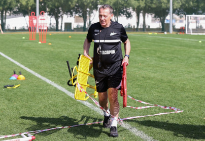 «Газпром»-тренировочные сборы «Зенита» в Дубае: 20 января, утренняя тренировка