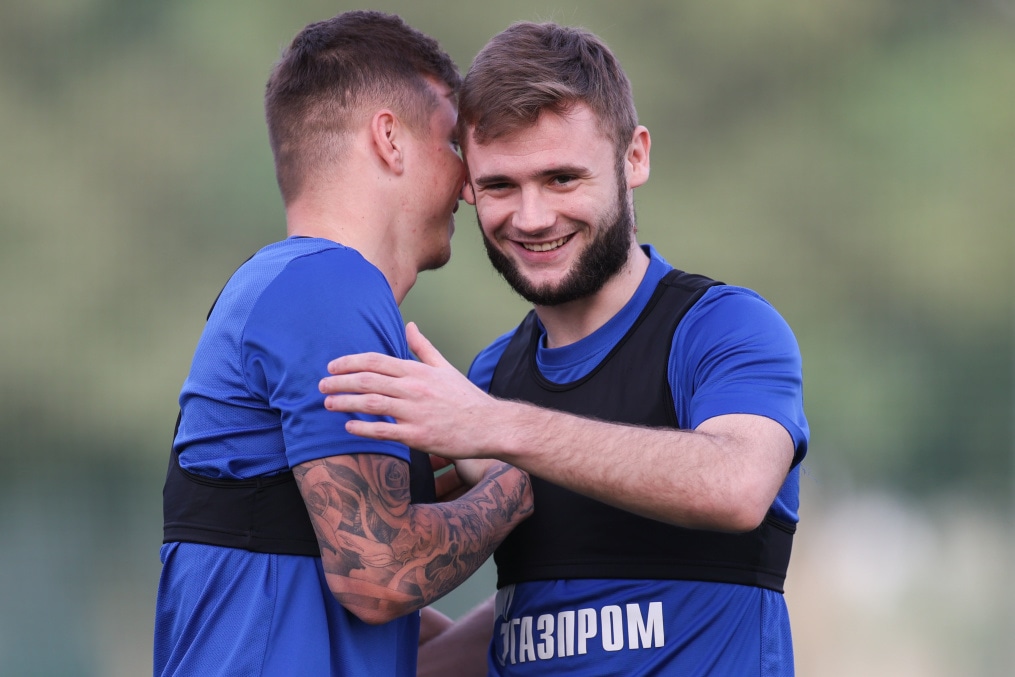 «Газпром»-тренировочные сборы «Зенита» в Дубае: 23 января, вечерняя тренировка