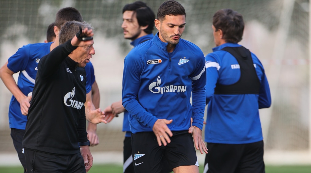 «Газпром»-тренировочные сборы «Зенита» в Дубае: 23 января, вечерняя тренировка