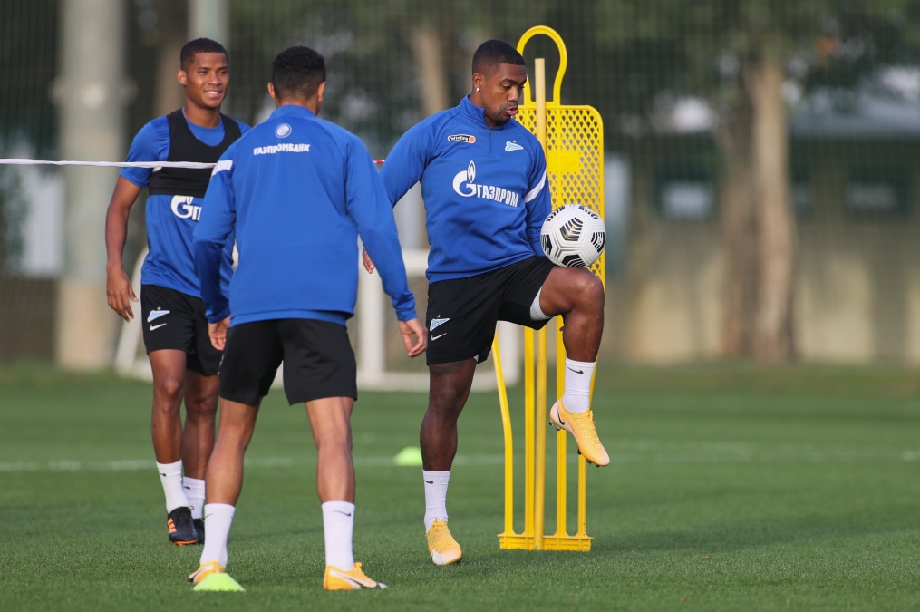 «Газпром»-тренировочные сборы «Зенита» в Дубае: 23 января, вечерняя тренировка