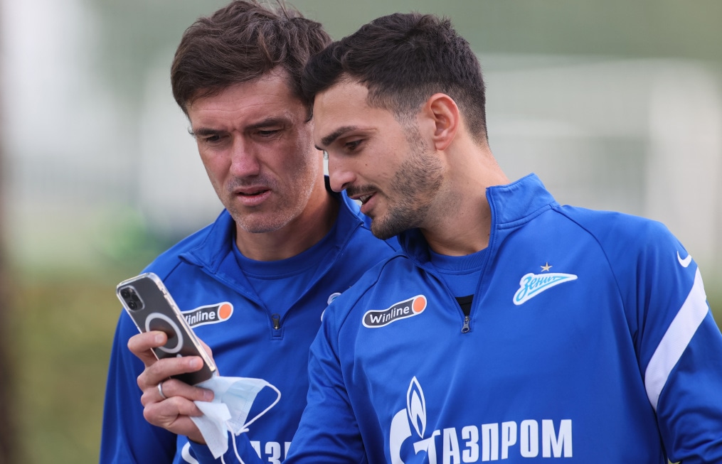 «Газпром»-тренировочные сборы «Зенита» в Дубае: 23 января, вечерняя тренировка