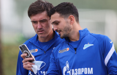«Газпром»-тренировочные сборы «Зенита» в Дубае: 23 января, вечерняя тренировка