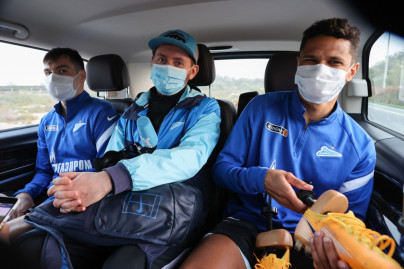 «Газпром»-тренировочные сборы «Зенита» в Дубае: 23 января, вечерняя тренировка