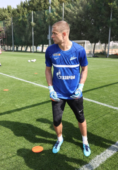 «Газпром»-тренировочные сборы «Зенита» в Дубае: 25 января, утренняя тренировка