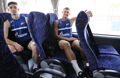 «Газпром»-тренировочные сборы «Зенита» в Дубае: 25 января, утренняя тренировка