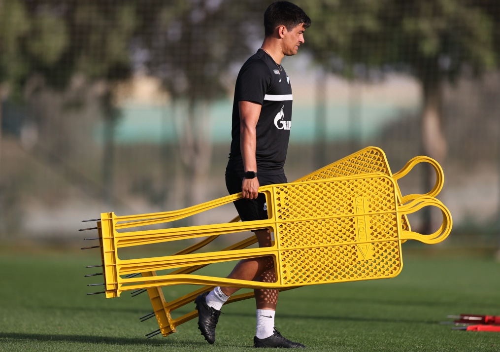 «Газпром»-тренировочные сборы «Зенита» в Дубае: 26 января, вечерняя тренировка