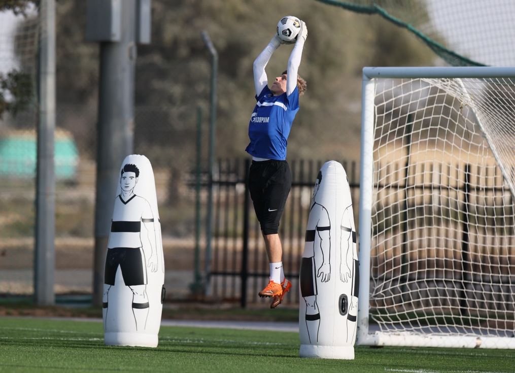 «Газпром»-тренировочные сборы «Зенита» в Дубае: 26 января, вечерняя тренировка