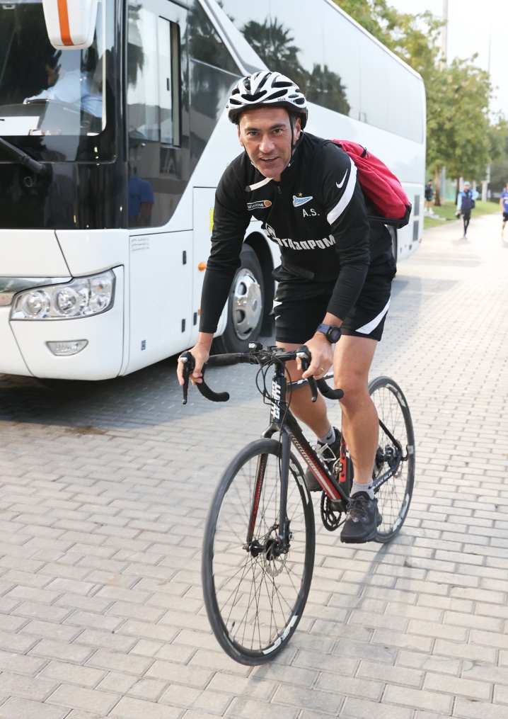 «Газпром»-тренировочные сборы «Зенита» в Дубае: 26 января, вечерняя тренировка