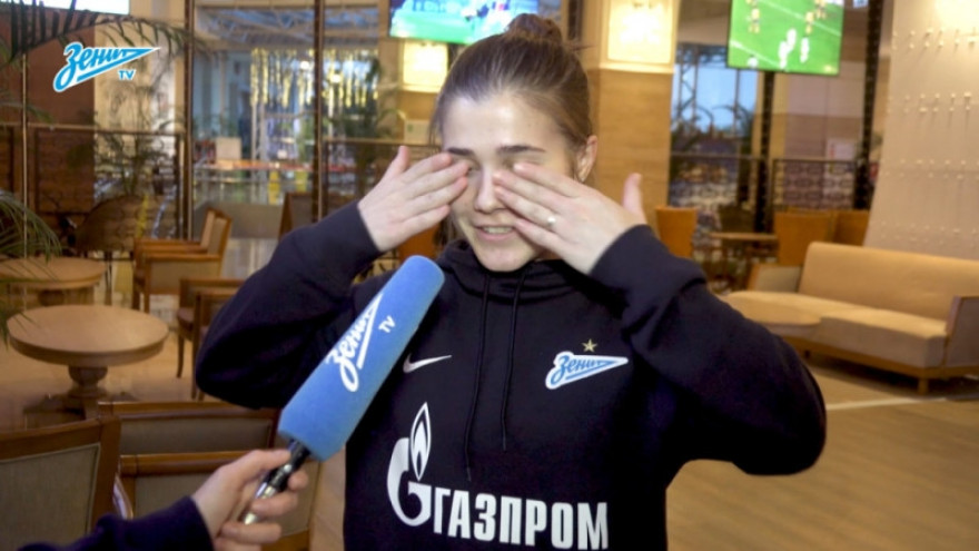 Вера Симановская на «Зенит-ТВ»: про отпуск, домашнюю еду и сборы команды
