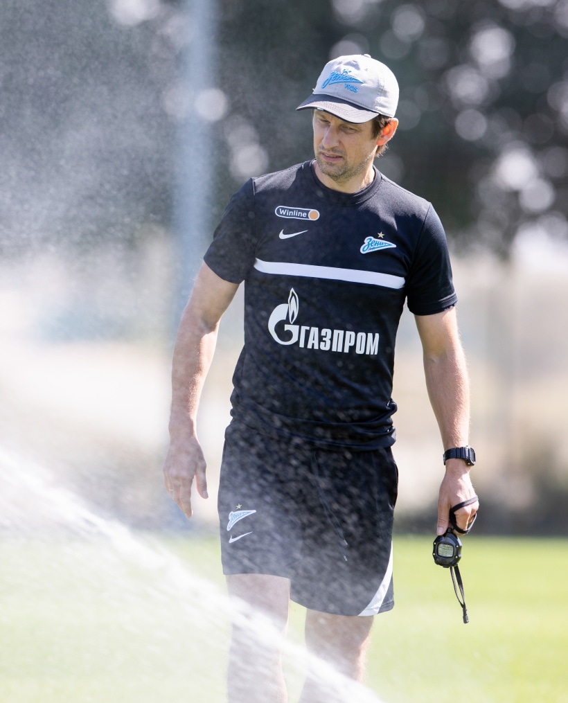 «Газпром»-тренировочные сборы «Зенита» в Дубае: 01 февраля, утренняя тренировка