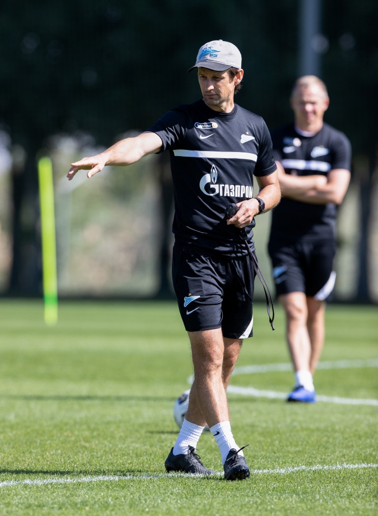 «Газпром»-тренировочные сборы «Зенита» в Дубае: 01 февраля, утренняя тренировка