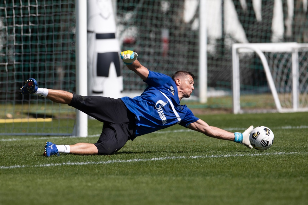 «Газпром»-тренировочные сборы «Зенита» в Дубае: 01 февраля, утренняя тренировка