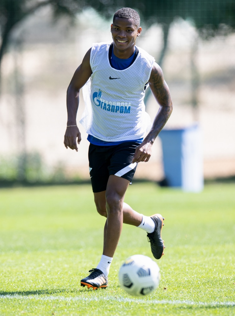 «Газпром»-тренировочные сборы «Зенита» в Дубае: 01 февраля, утренняя тренировка