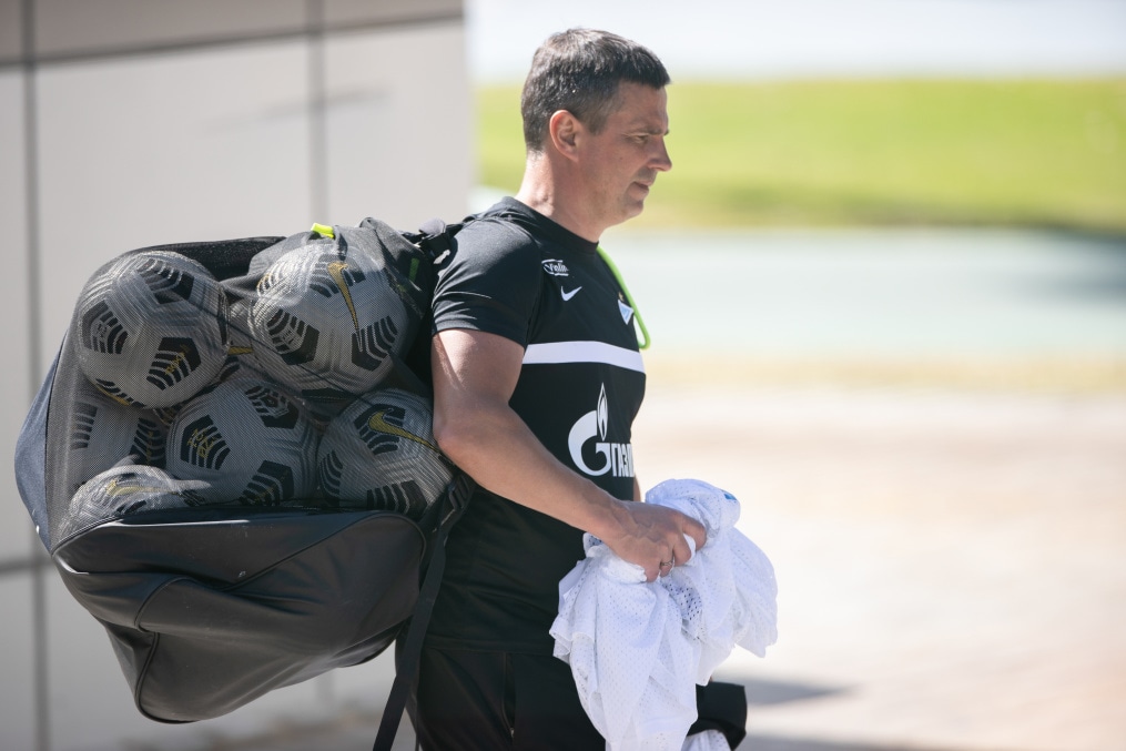 «Газпром»-тренировочные сборы «Зенита» в Дубае: 01 февраля, утренняя тренировка