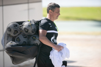 «Газпром»-тренировочные сборы «Зенита» в Дубае: 01 февраля, утренняя тренировка