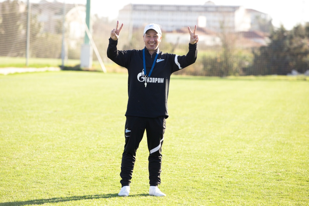 Сборы «Зенита»-м в Турции: 5 февраля, вечерняя тренировка