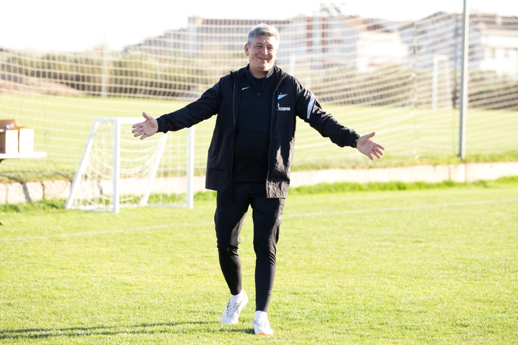 Сборы «Зенита»-м в Турции: 5 февраля, вечерняя тренировка