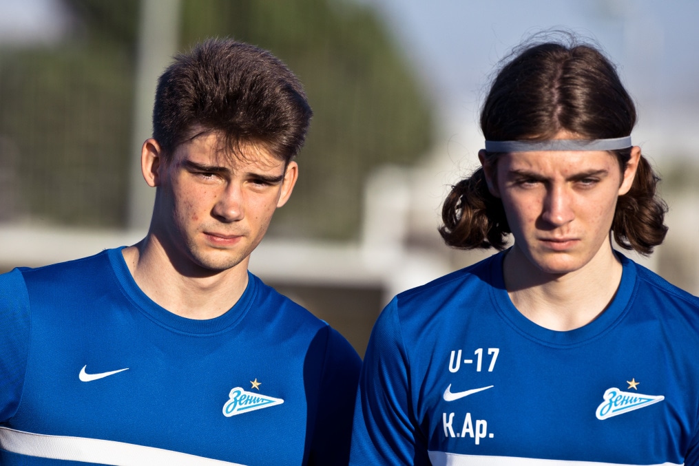 Сборы «Зенита»-м в Турции: 5 февраля, вечерняя тренировка