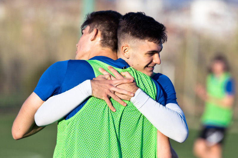 Сборы «Зенита»-м в Турции: 5 февраля, вечерняя тренировка