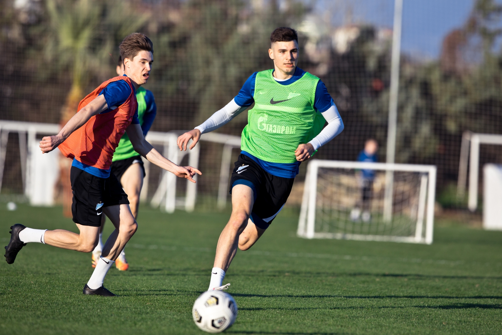 Сборы «Зенита»-м в Турции: 5 февраля, вечерняя тренировка