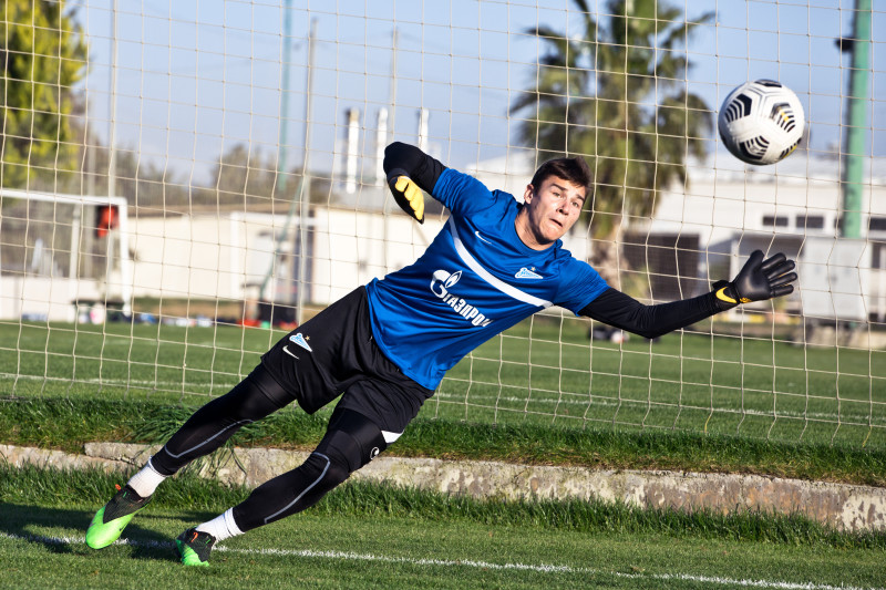 Сборы «Зенита»-м в Турции: 5 февраля, вечерняя тренировка