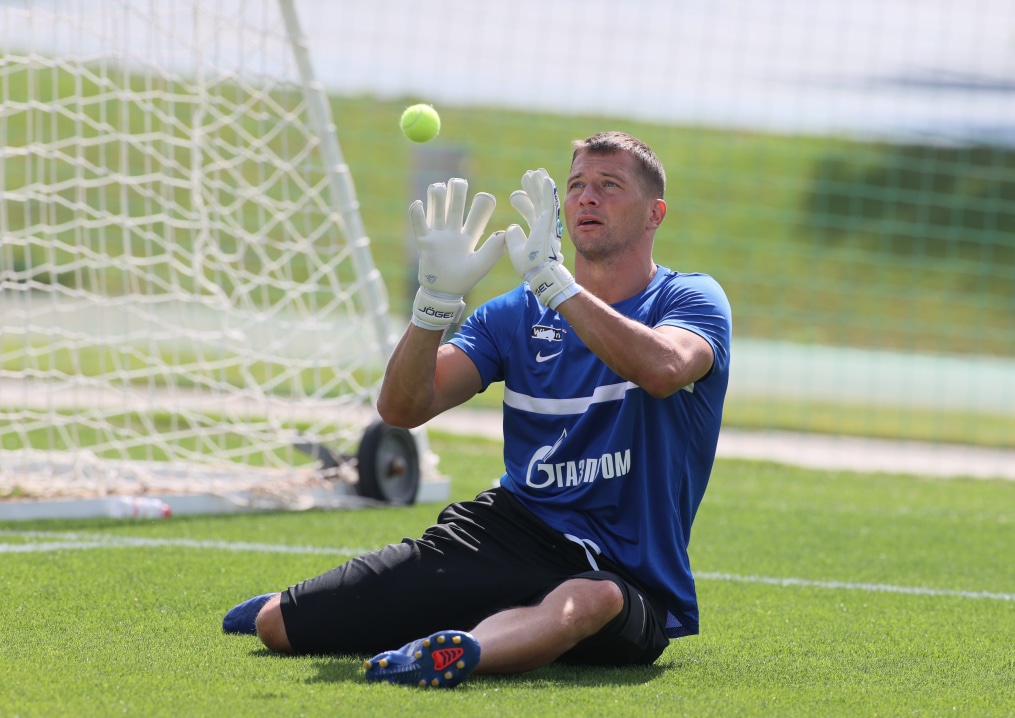 «Газпром»-тренировочные сборы «Зенита» в Дубае: 10 февраля, утренняя тренировка