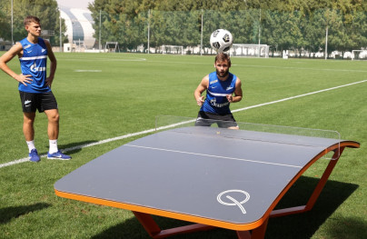 «Газпром»-тренировочные сборы «Зенита» в Дубае: 10 февраля, утренняя тренировка