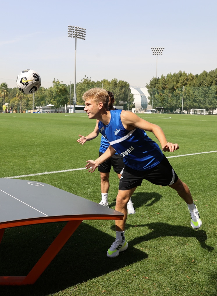 «Газпром»-тренировочные сборы «Зенита» в Дубае: 10 февраля, утренняя тренировка