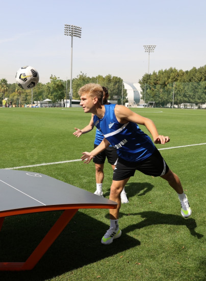 «Газпром»-тренировочные сборы «Зенита» в Дубае: 10 февраля, утренняя тренировка