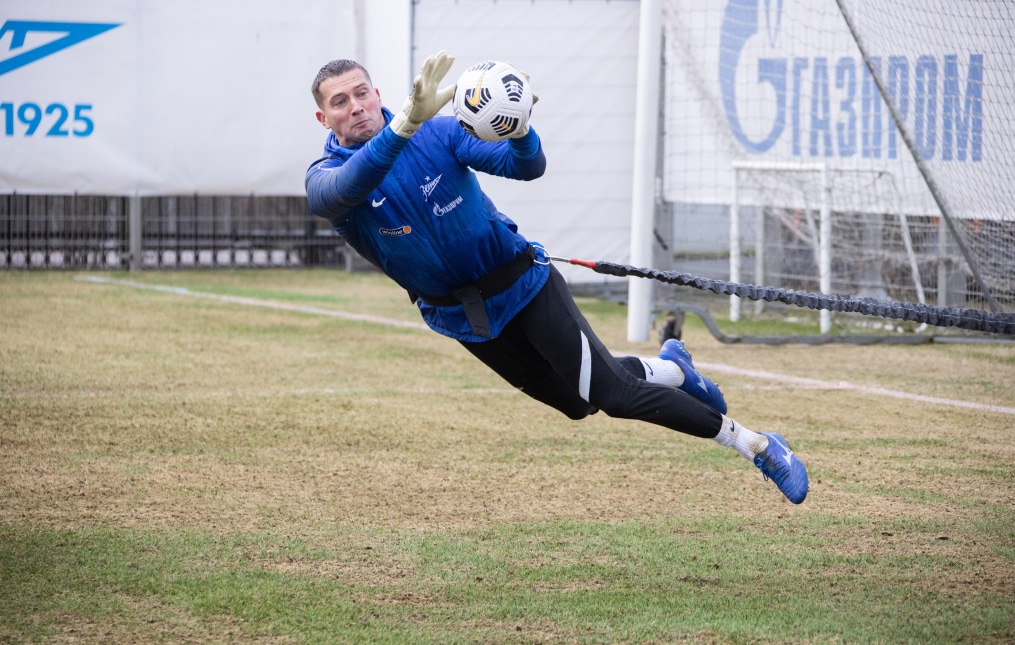 Тренировка «Зенита» перед матчем с «Химками»