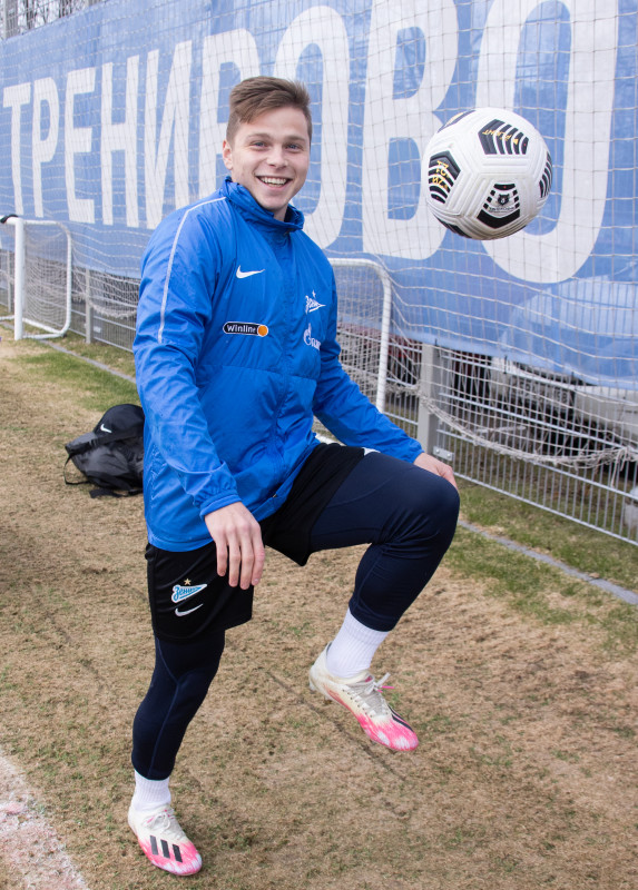 Тренировка «Зенита» перед матчем с «Химками»