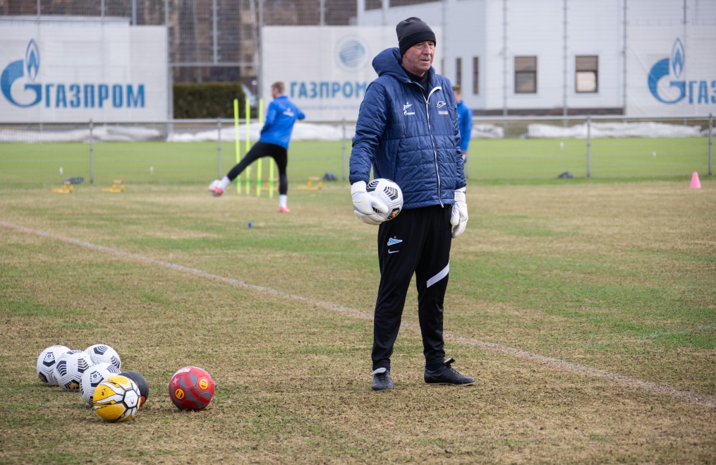 Тренировка «Зенита» перед матчем с «Химками»