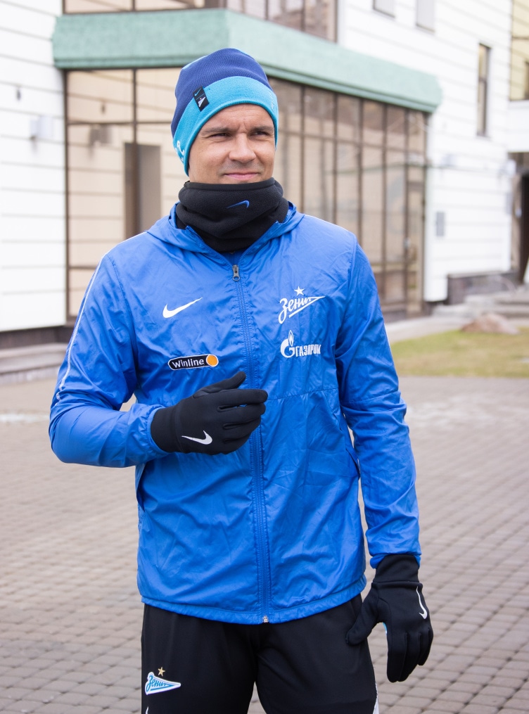 Тренировка «Зенита» перед матчем с «Химками»