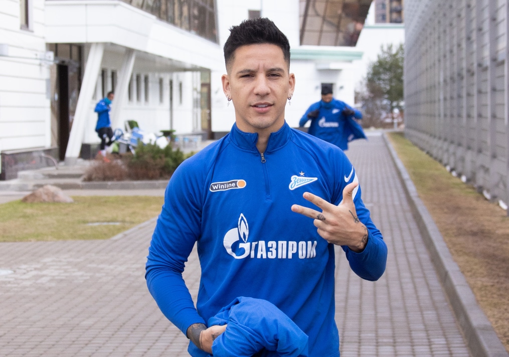 Тренировка «Зенита» перед матчем с «Химками»