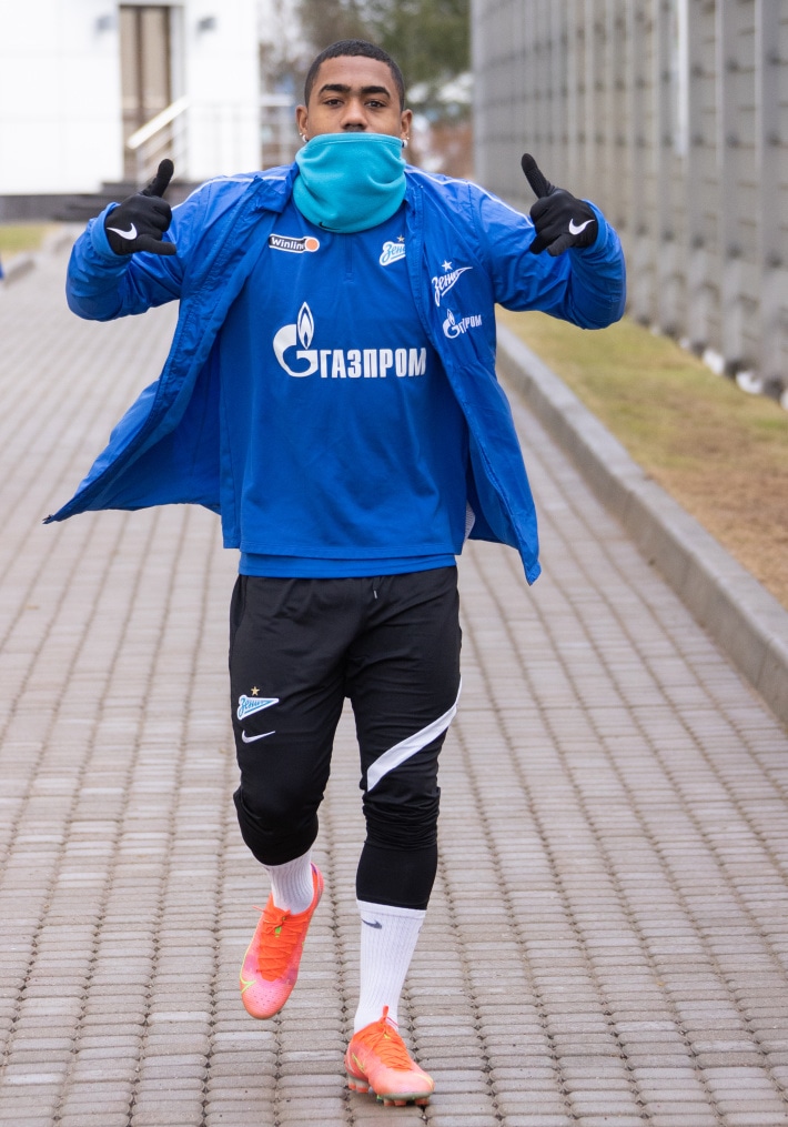Тренировка «Зенита» перед матчем с «Химками»