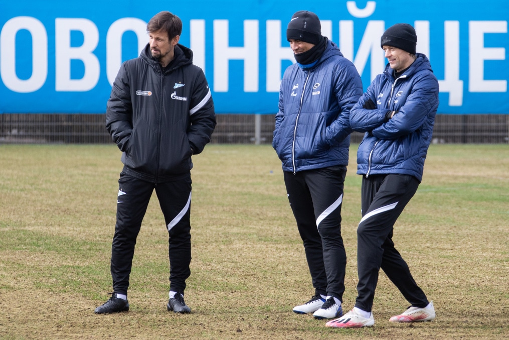 Тренировка «Зенита» перед матчем с «Химками»