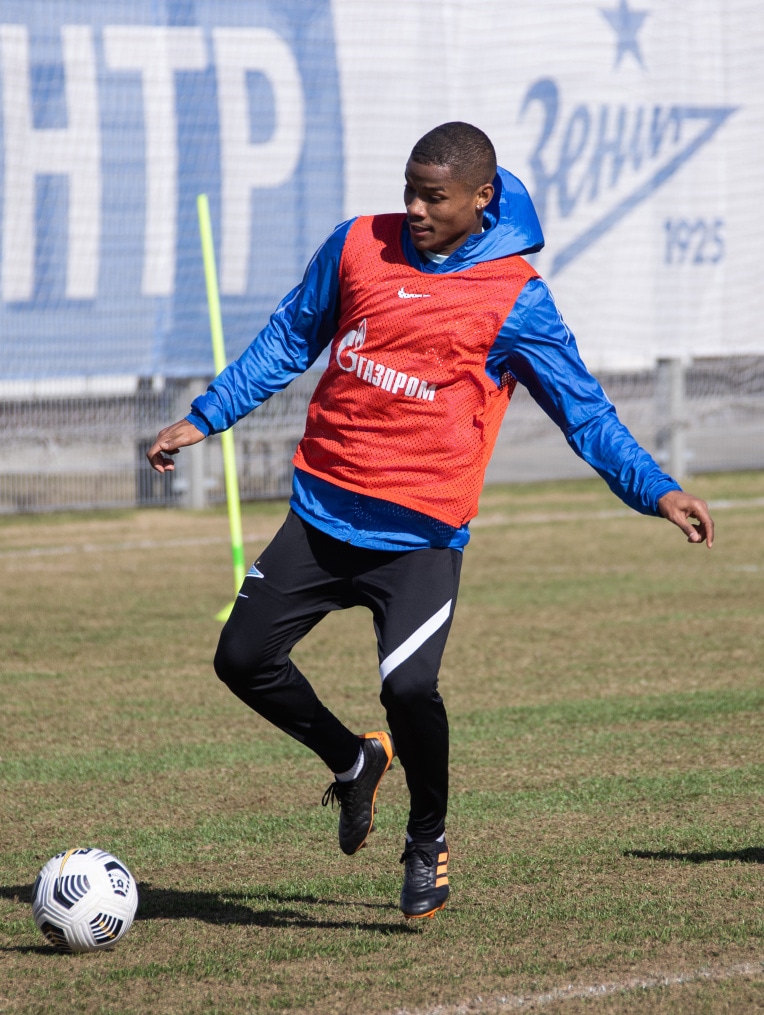 Тренировка «Зенита» перед матчем с «Химками»