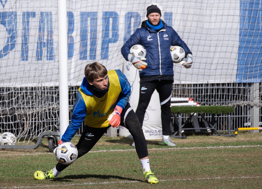 Тренировка «Зенита» перед матчем с «Химками»