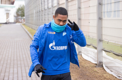 Тренировка «Зенита» перед матчем с «Химками»