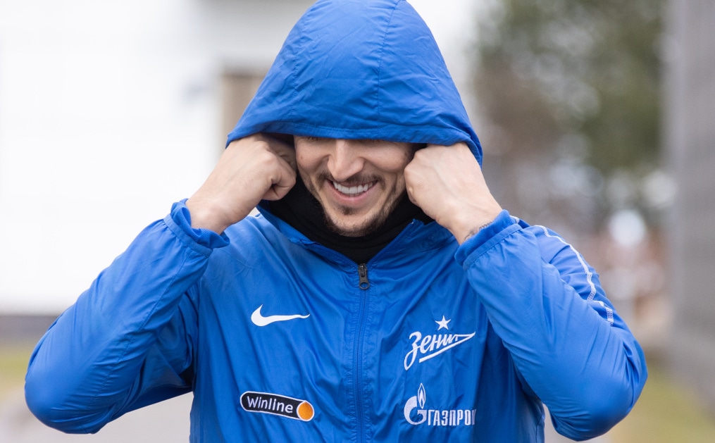 Тренировка «Зенита» перед матчем с «Химками»