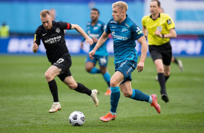 Тинькофф Российская Премьер-Лига 2020/21, «Зенит» — «Ротор»