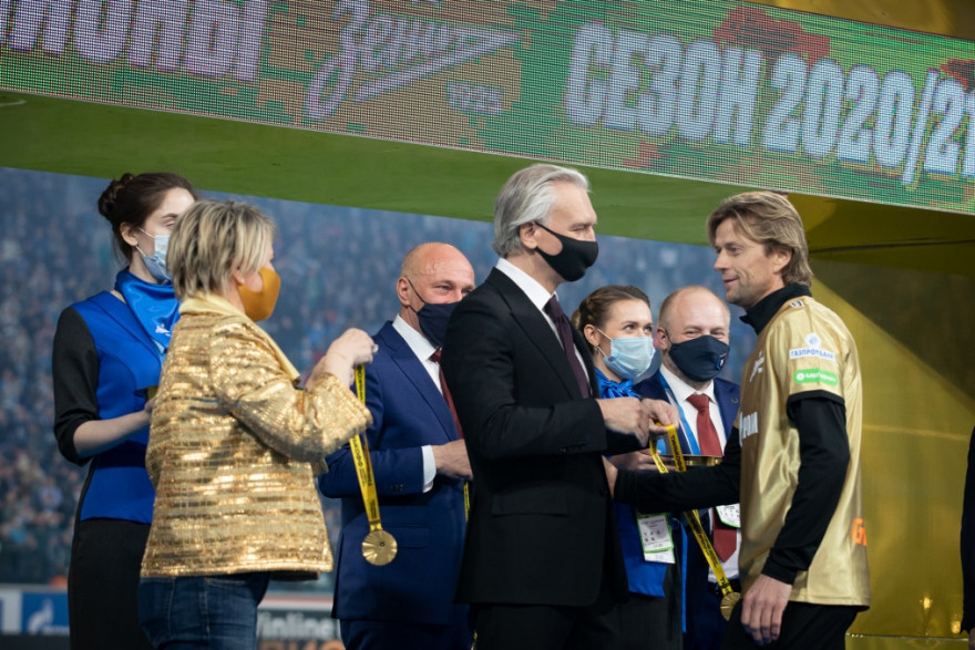 Церемония награждения Чемпионов сезона 2020/21