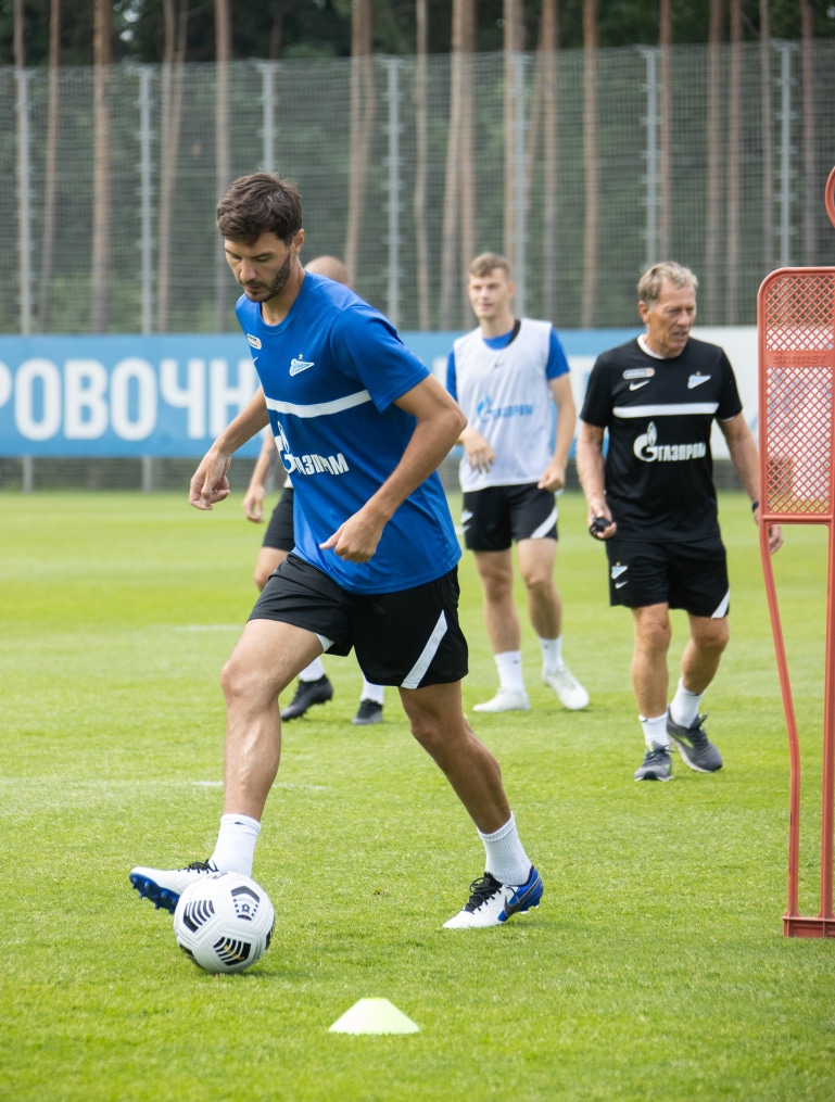 Первые «Газпром»-тренировочные сборы «Зенита»: 24 июня, утреняя тренировка