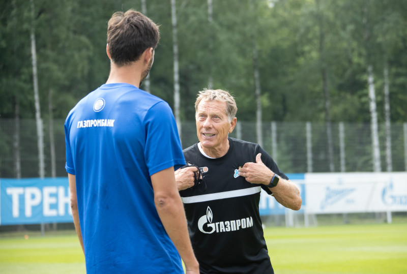 Первые «Газпром»-тренировочные сборы «Зенита»: 24 июня, утреняя тренировка