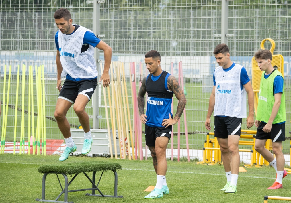 Первые «Газпром»-тренировочные сборы «Зенита»: 24 июня, утреняя тренировка